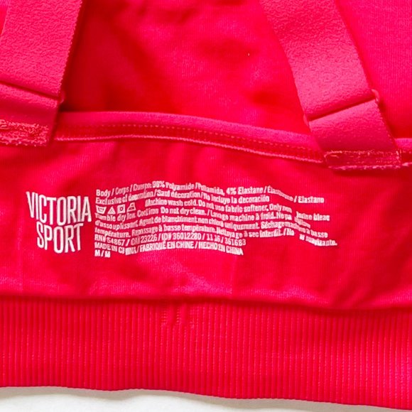 VICTORIA'S SECRET SPORTS BRA STRAPPY SEAMLESS DESIGN SIZE M - Picture 3 of 4